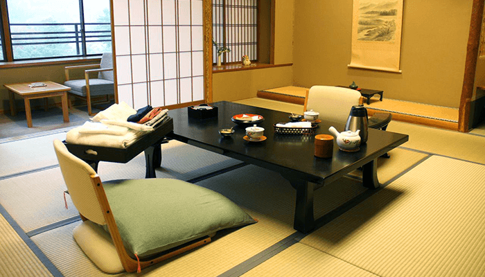Chambre de style japonaise