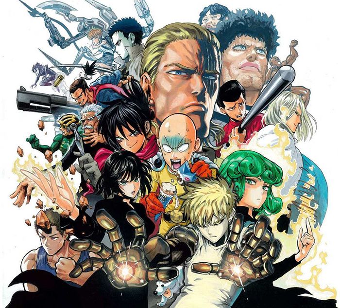 Personnages du manga de Yusuke Murata