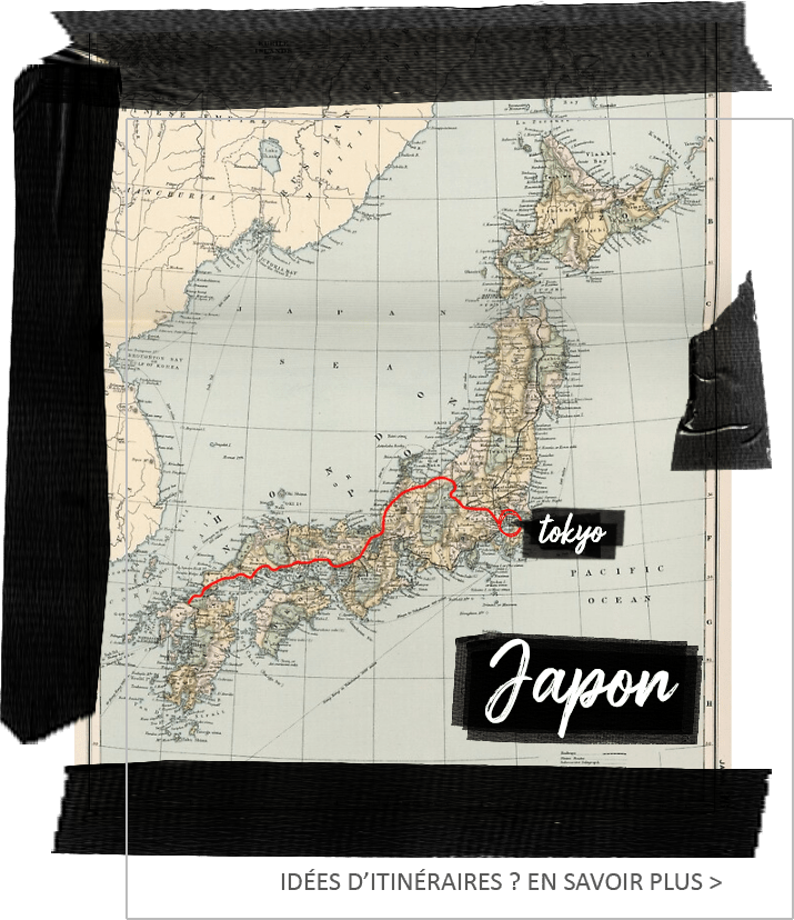 Ancienne carte de l'archipel nippon
